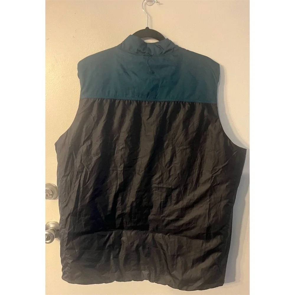 Nike Men's Full Zip  Reversible Windbreaker Puffer‎ Vest Size XL